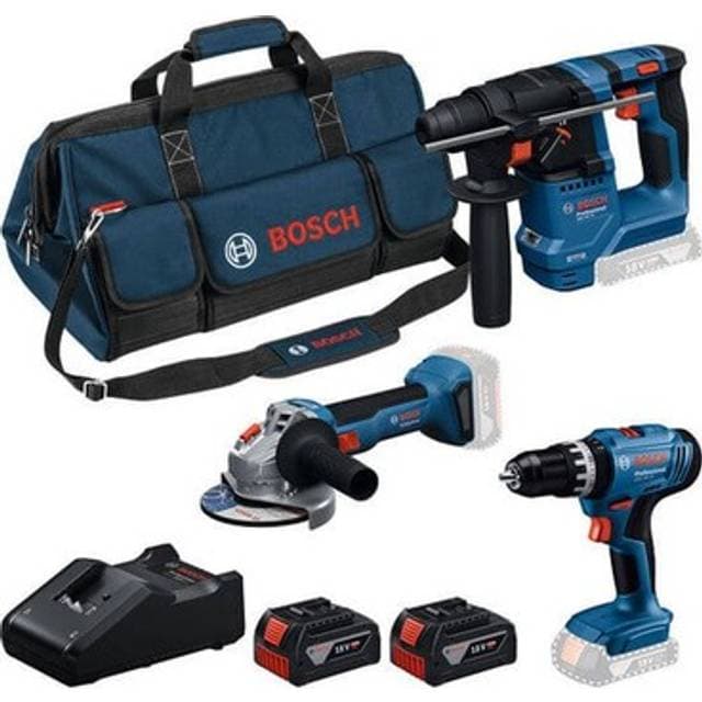 Bosch Professional PRO 18V Elværktøjssæt 2 Stk