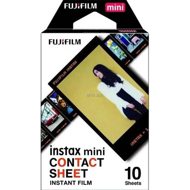 Fuji Instax Mini Contact Sheet Film 10 Gab