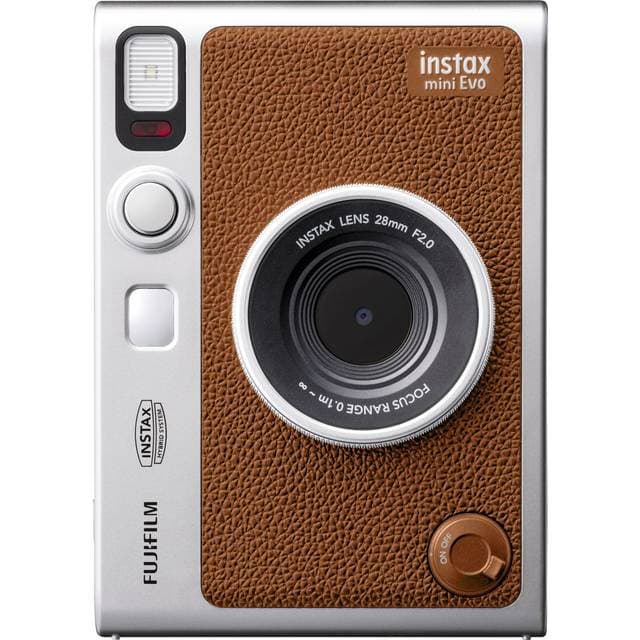 Fujifilm Instax Mini Evo Sofortbildkamera Brown